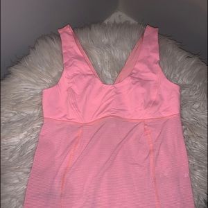 Lululemon pink workout top